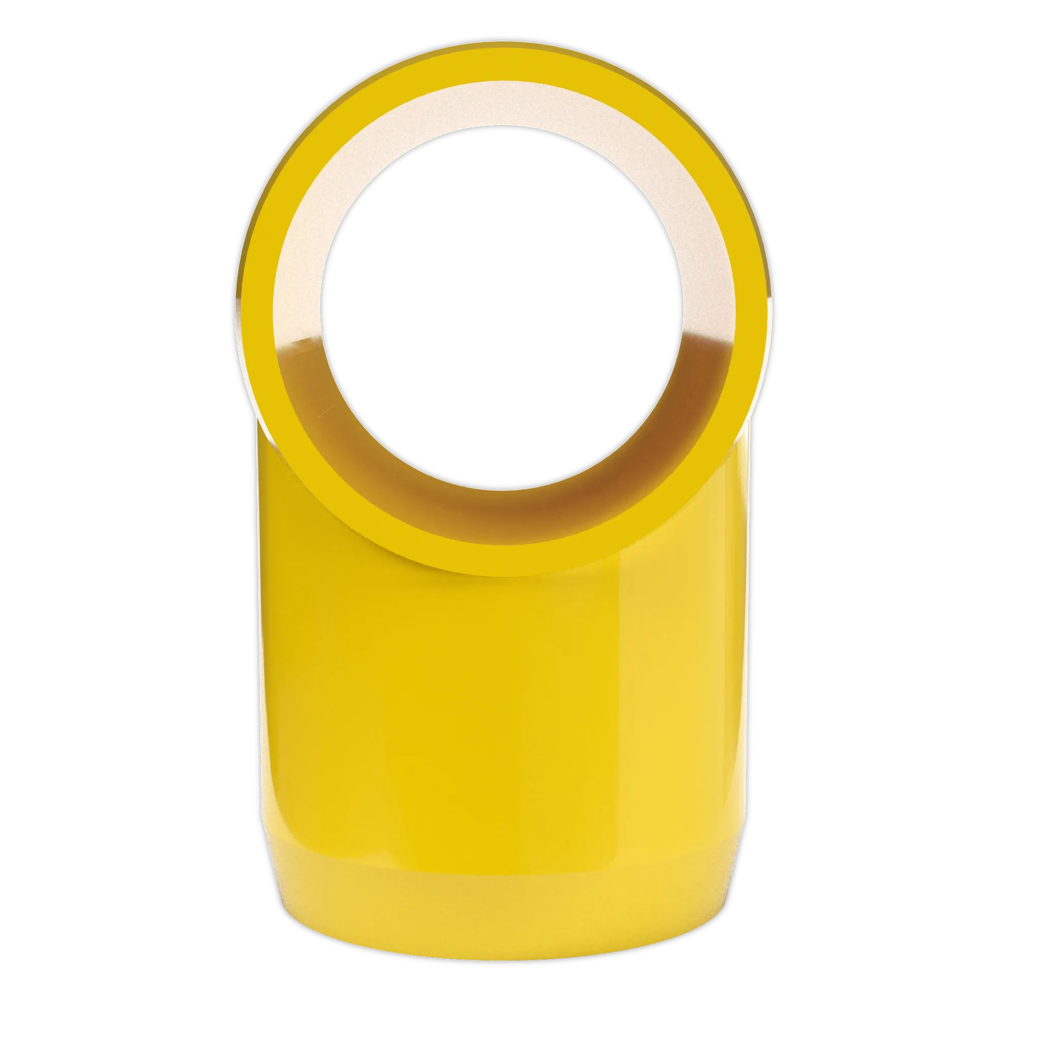 1-1/2 in. Slip Sling PVC Tee, Furniture Grade - Yellow