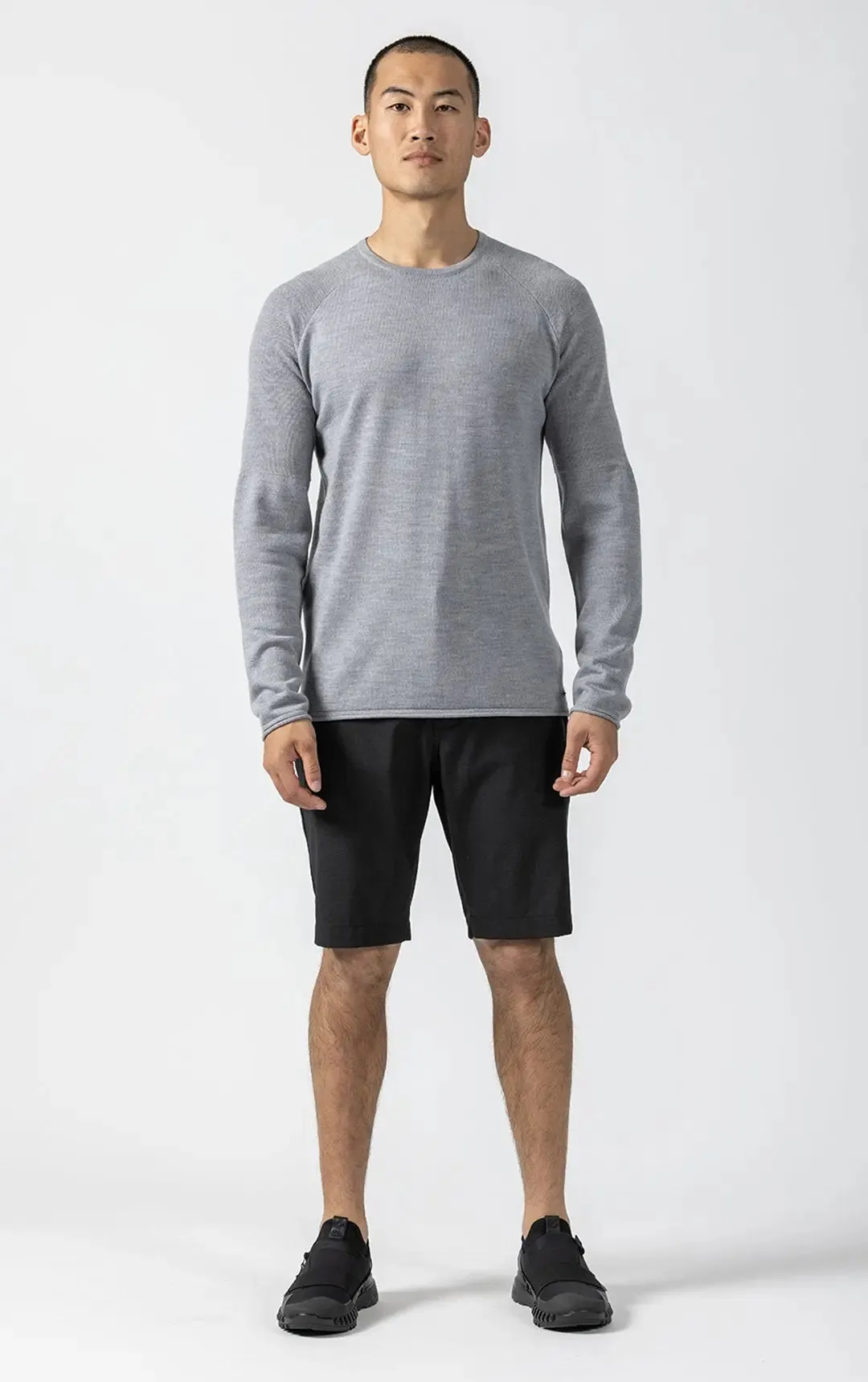 14 GAUGE MERINO LONG SLEEVE CREW