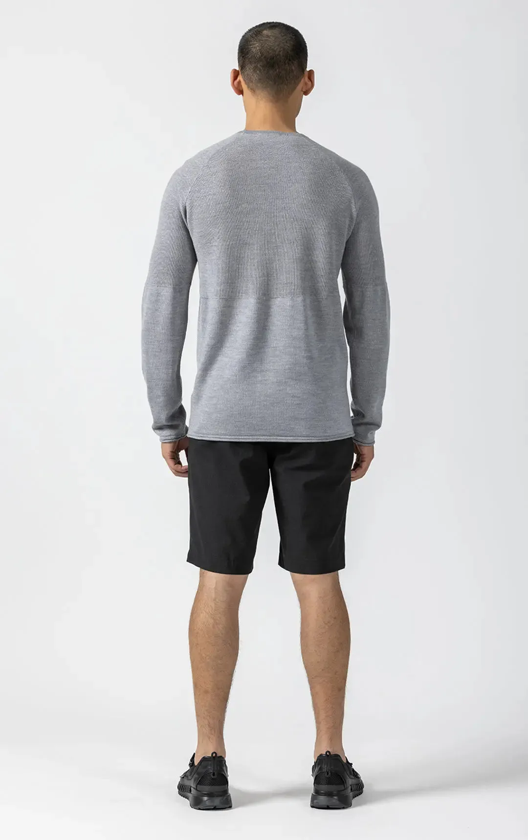 14 GAUGE MERINO LONG SLEEVE CREW