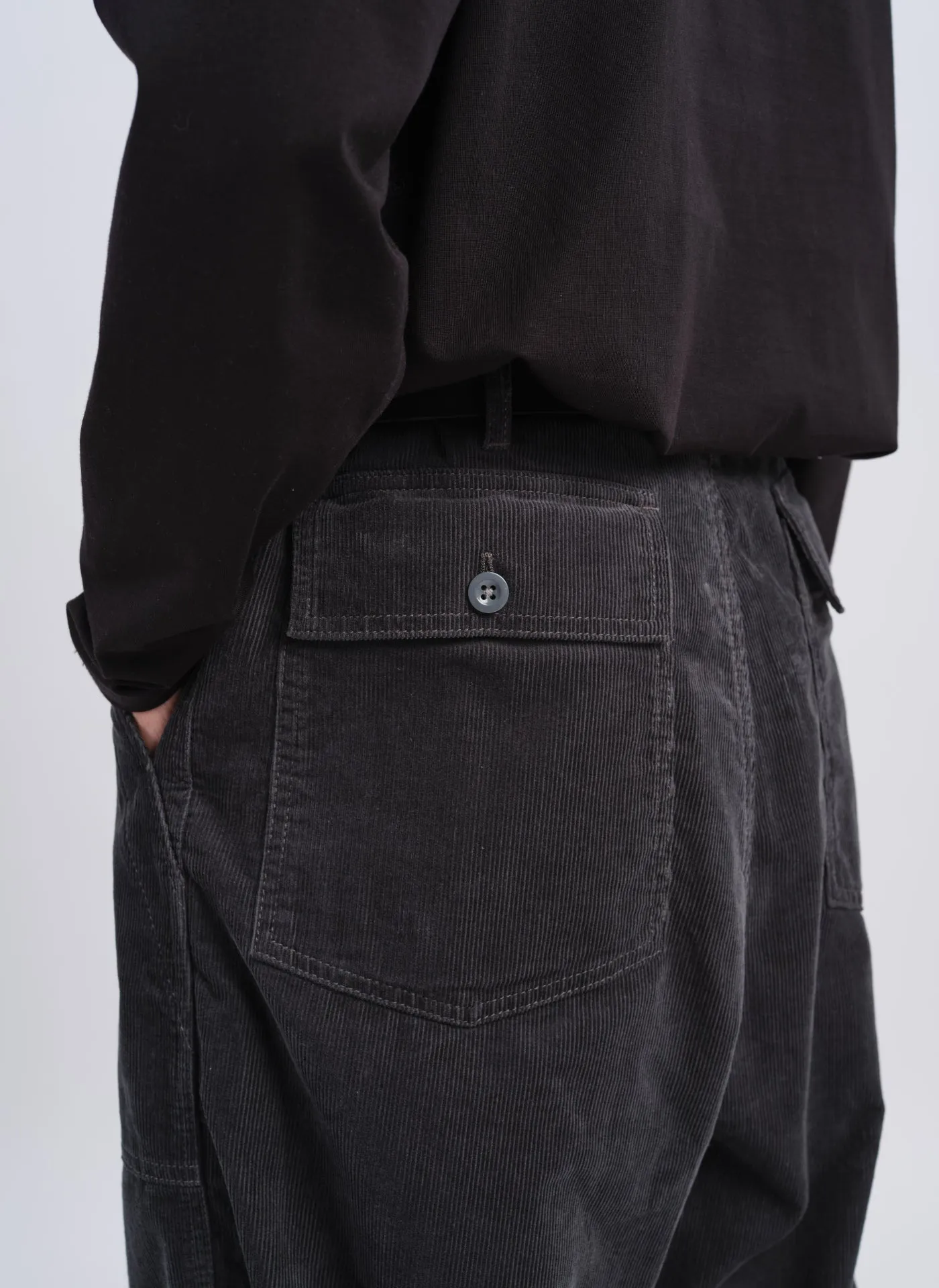 14W Corduroy Wide Tapered Baker Pants