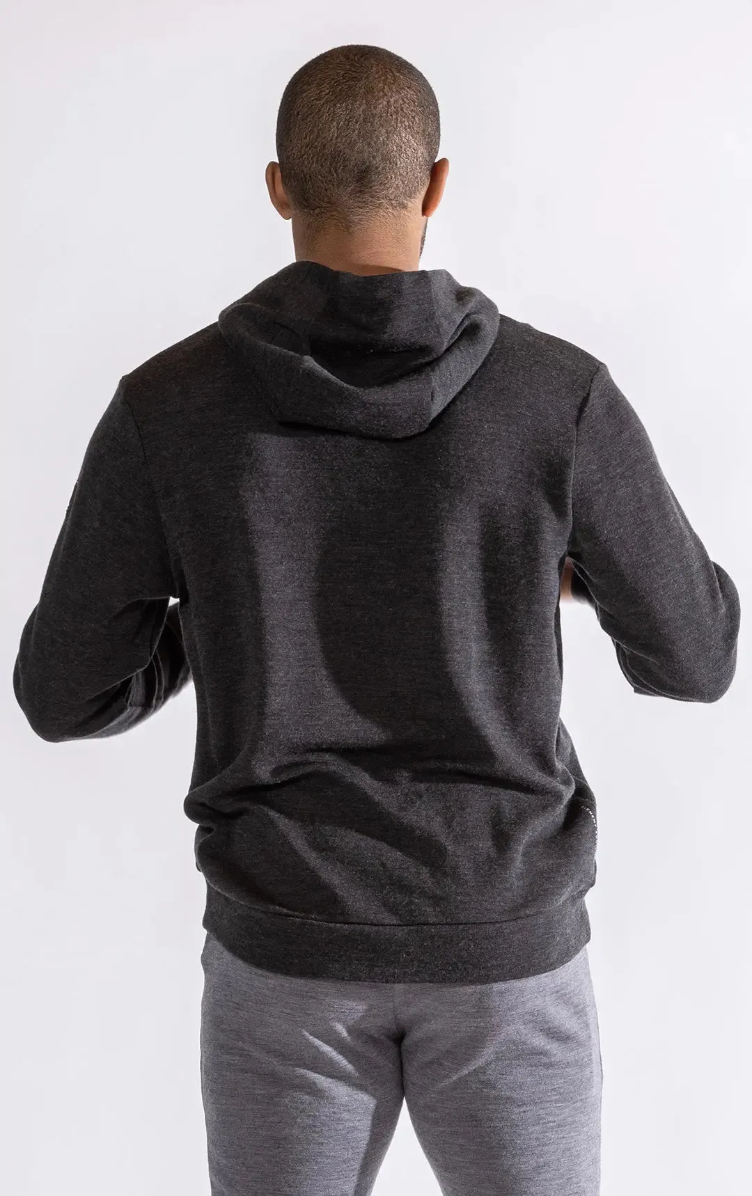 320GSM MERINO HOODED PULLOVER