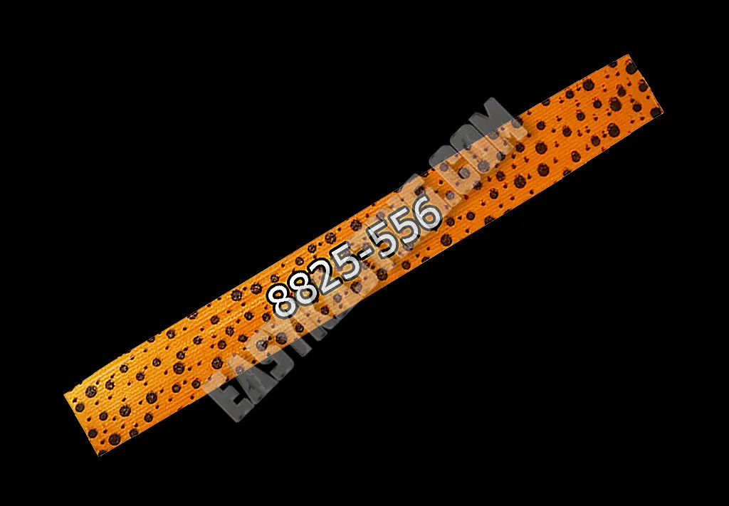 8825-556 Orange \ Black Dots