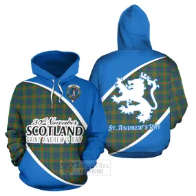 Aiton Family Crest Tartan Hoodie Celebrate Saint Andrew's Day in Style