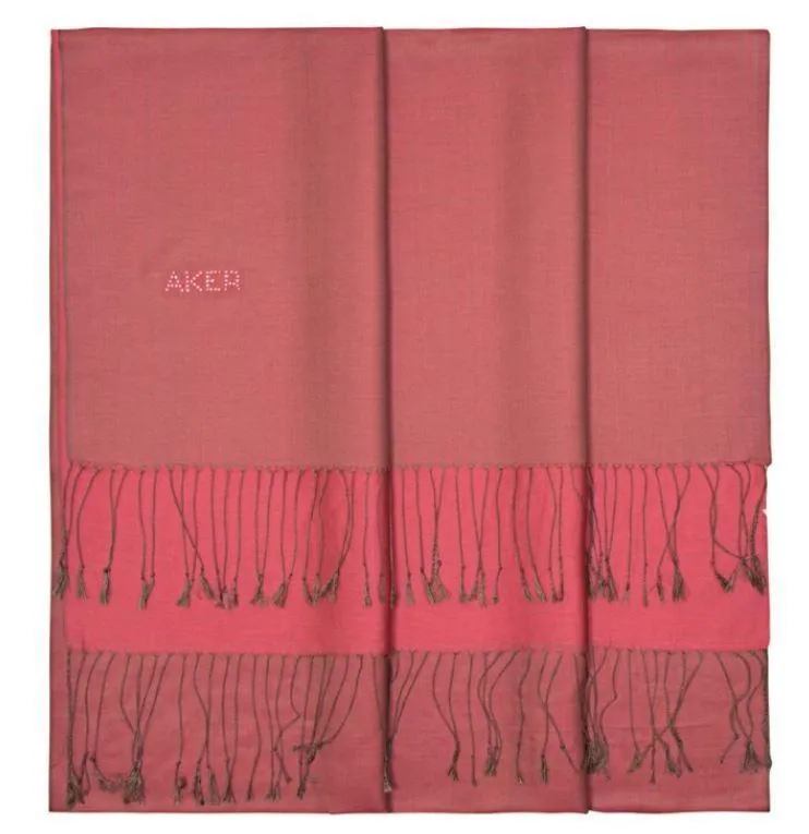 Aker Bi-Color Women Silk Shawl Wrap - Mandy