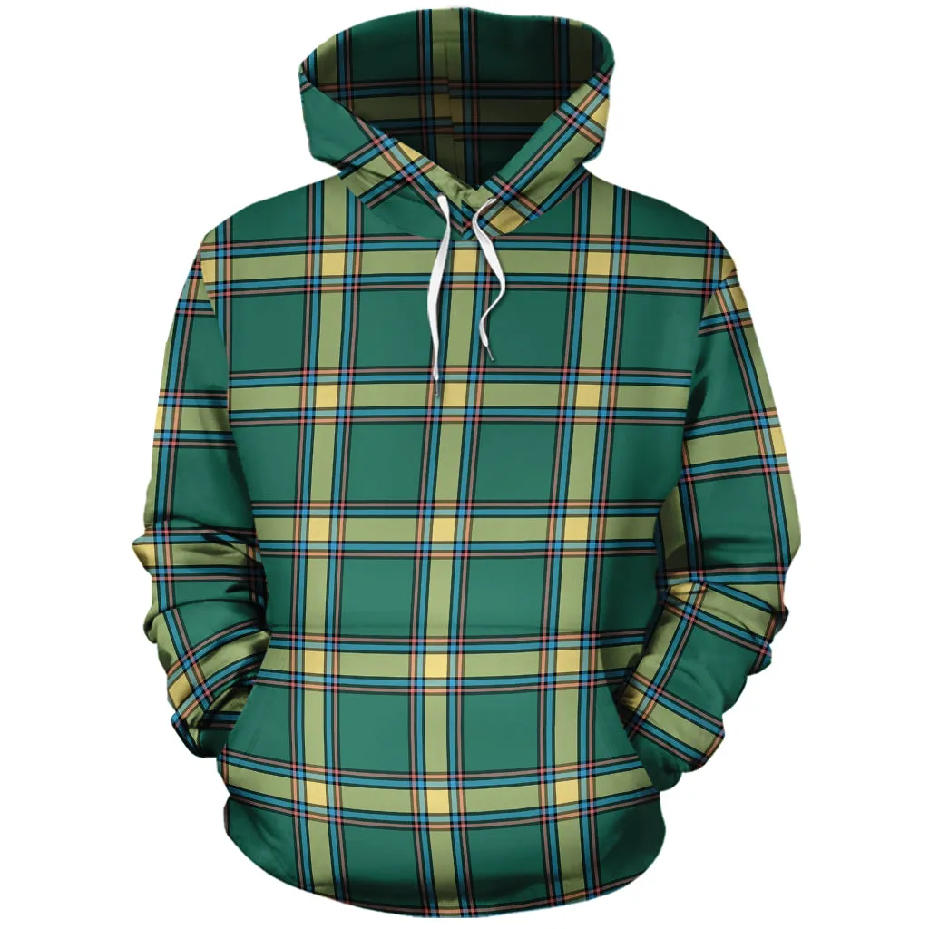 Alberta Province Canada Tartan Hoodie