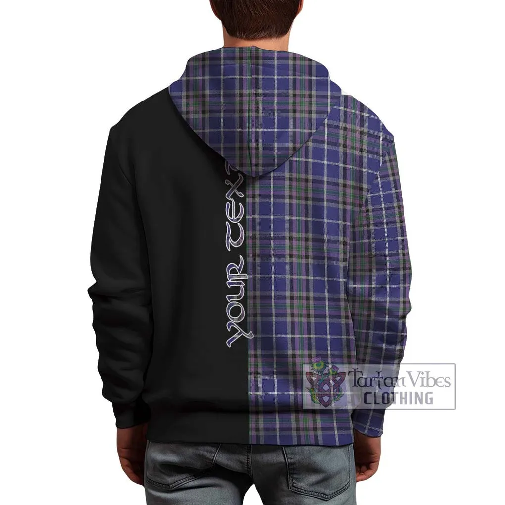 Alexander of Menstry Tartan Hoodie with Family Crest and Half Of Me Style