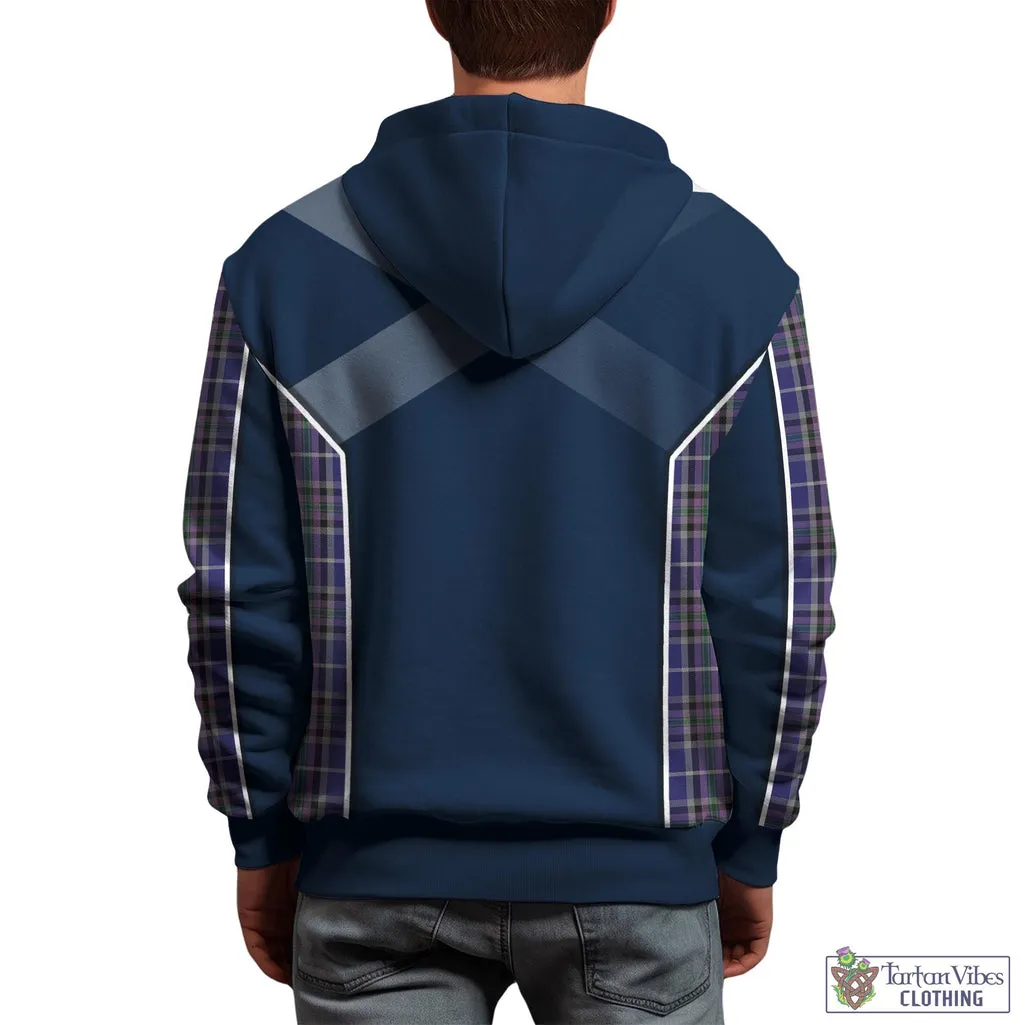 Alexander of Menstry Tartan Hoodie with Family Crest and Scottish Thistle Vibes Sport Style