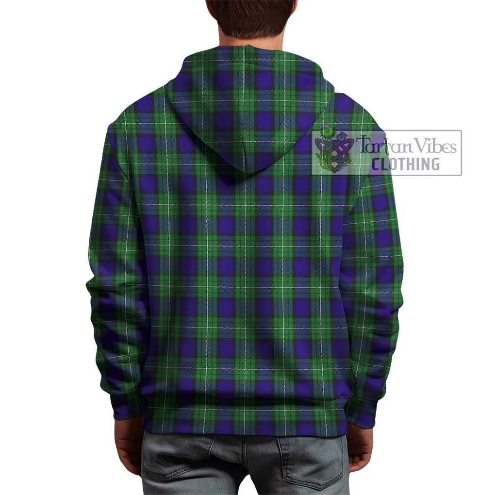 Alexander Tartan Hoodie with Family Crest DNA In Me Style