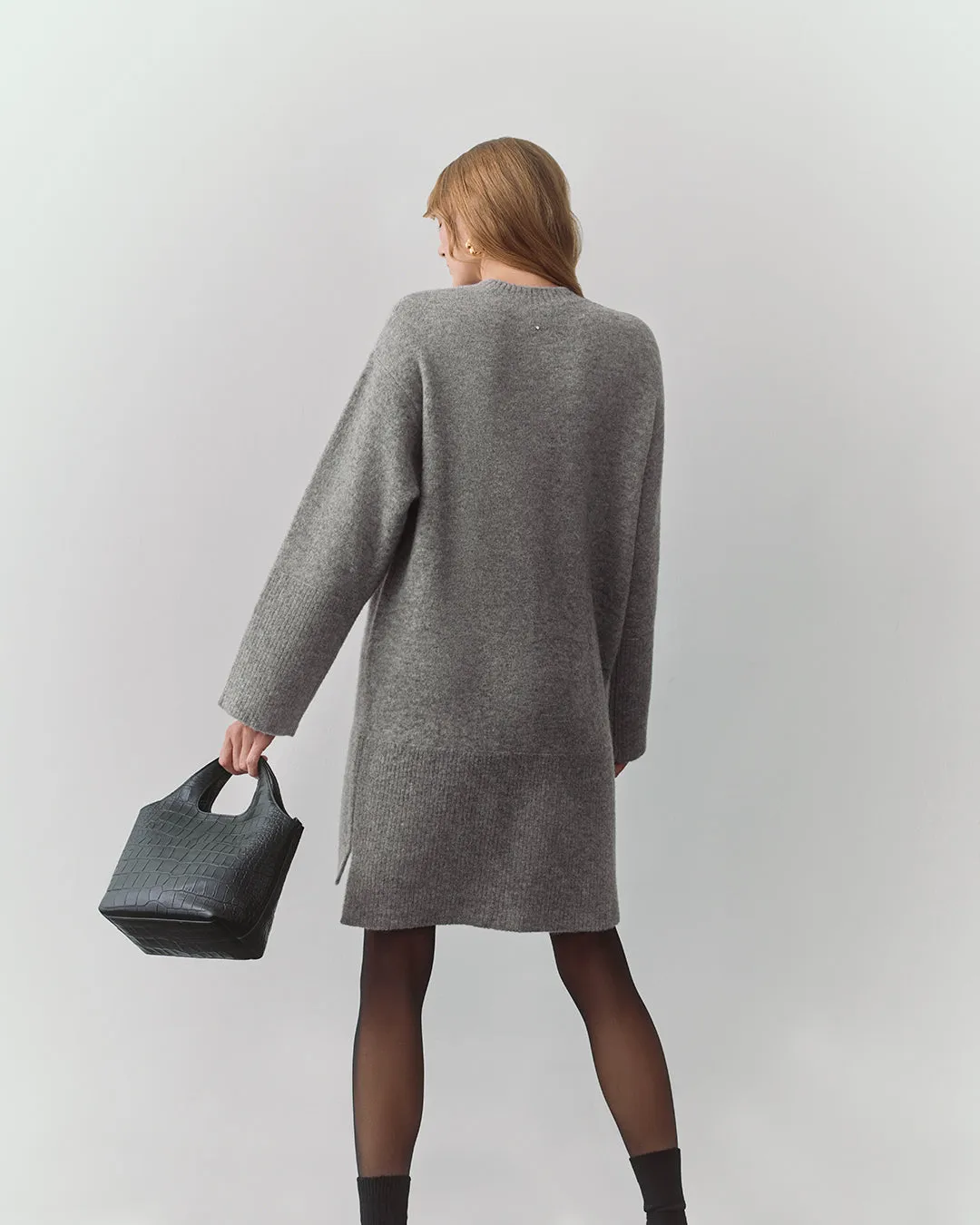 Alpaca Wool Sweater Dress