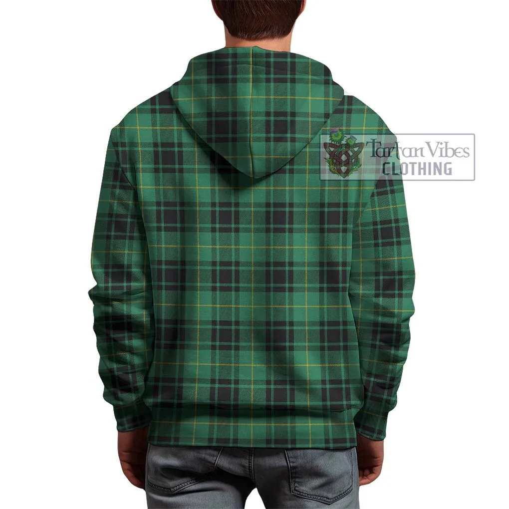 Arthur Ancient Tartan Hoodie with Family Crest DNA In Me Style