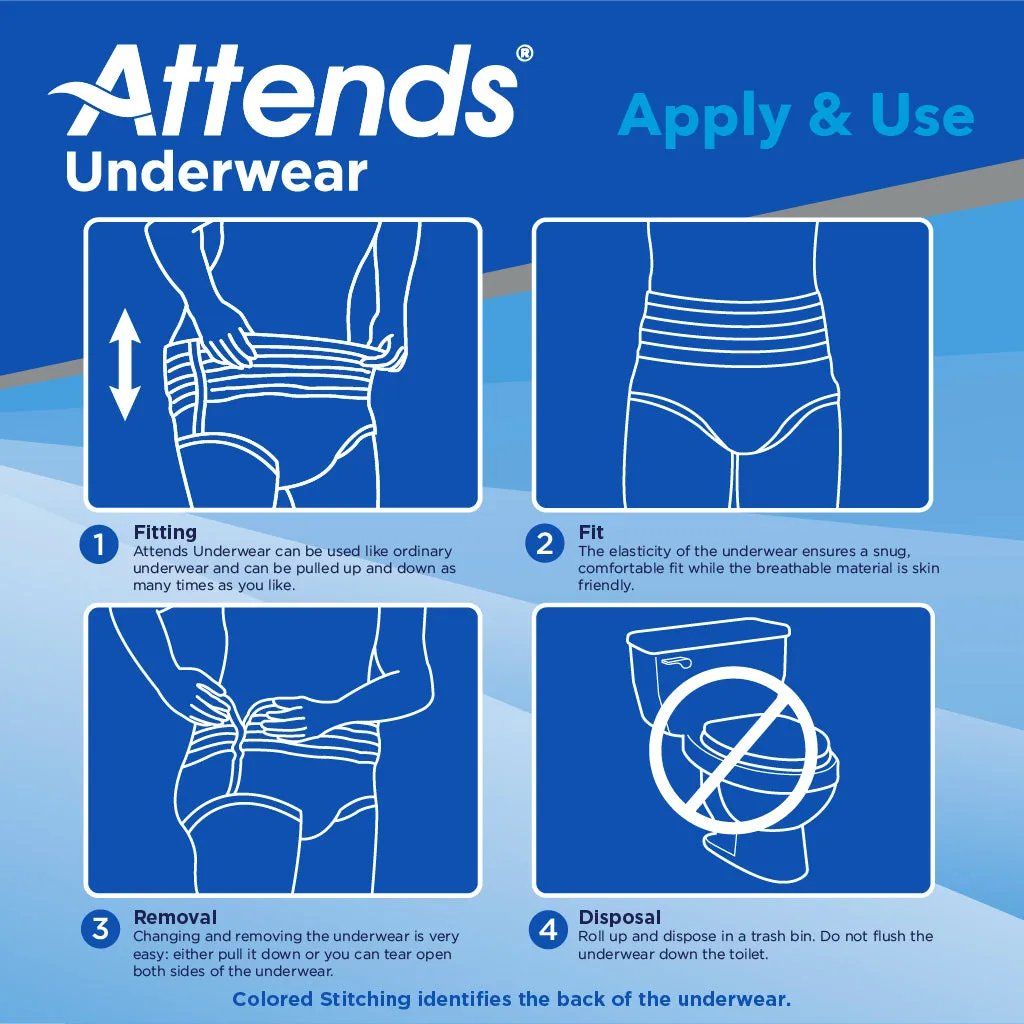 Attends Underwear, Extra Heavy Absorbency