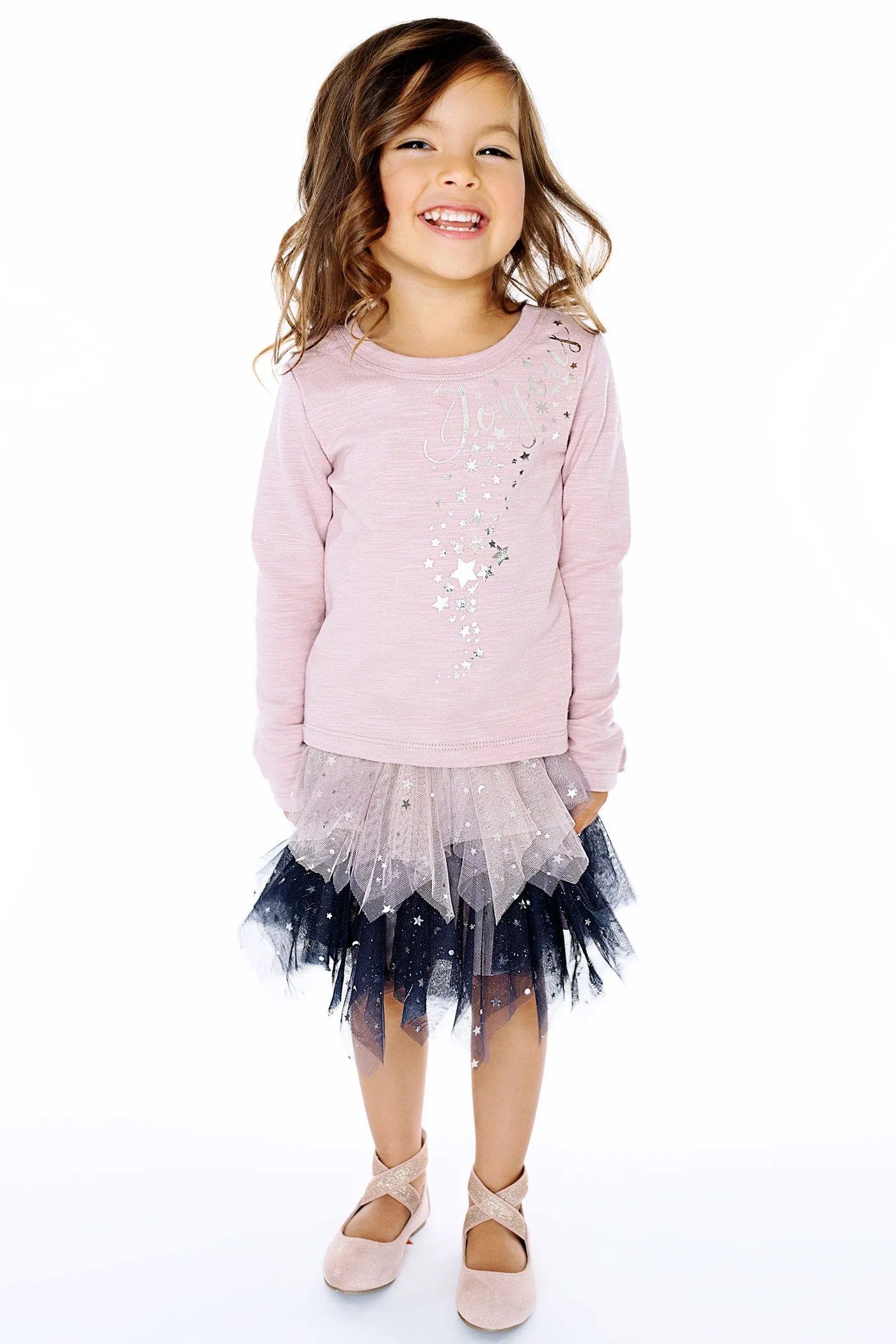 Baby Girl's Star Hanky Hem Mesh Tutu