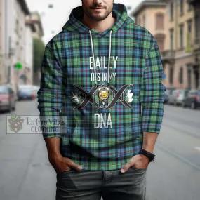 Bailey Ancient Tartan Hoodie with Family Crest DNA In Me Style