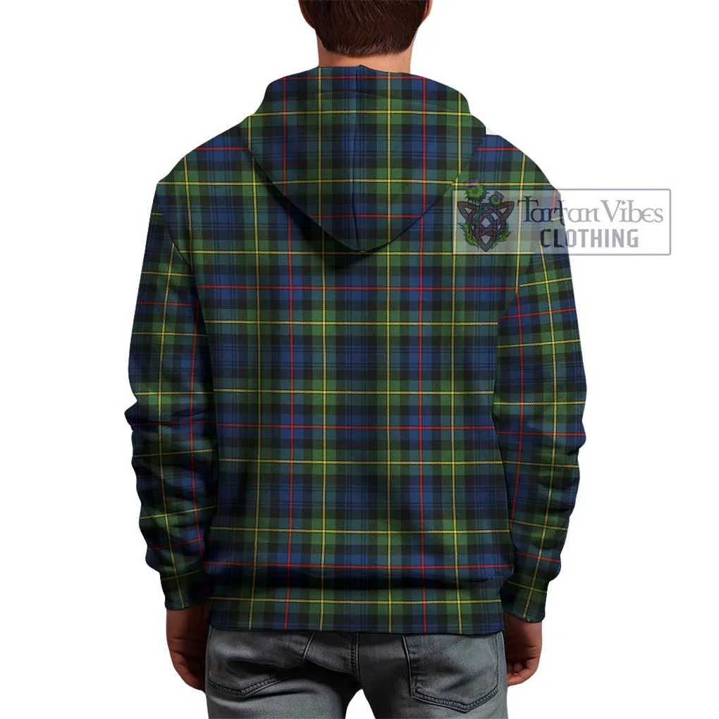 Bailey Modern Tartan Hoodie with Family Crest DNA In Me Style