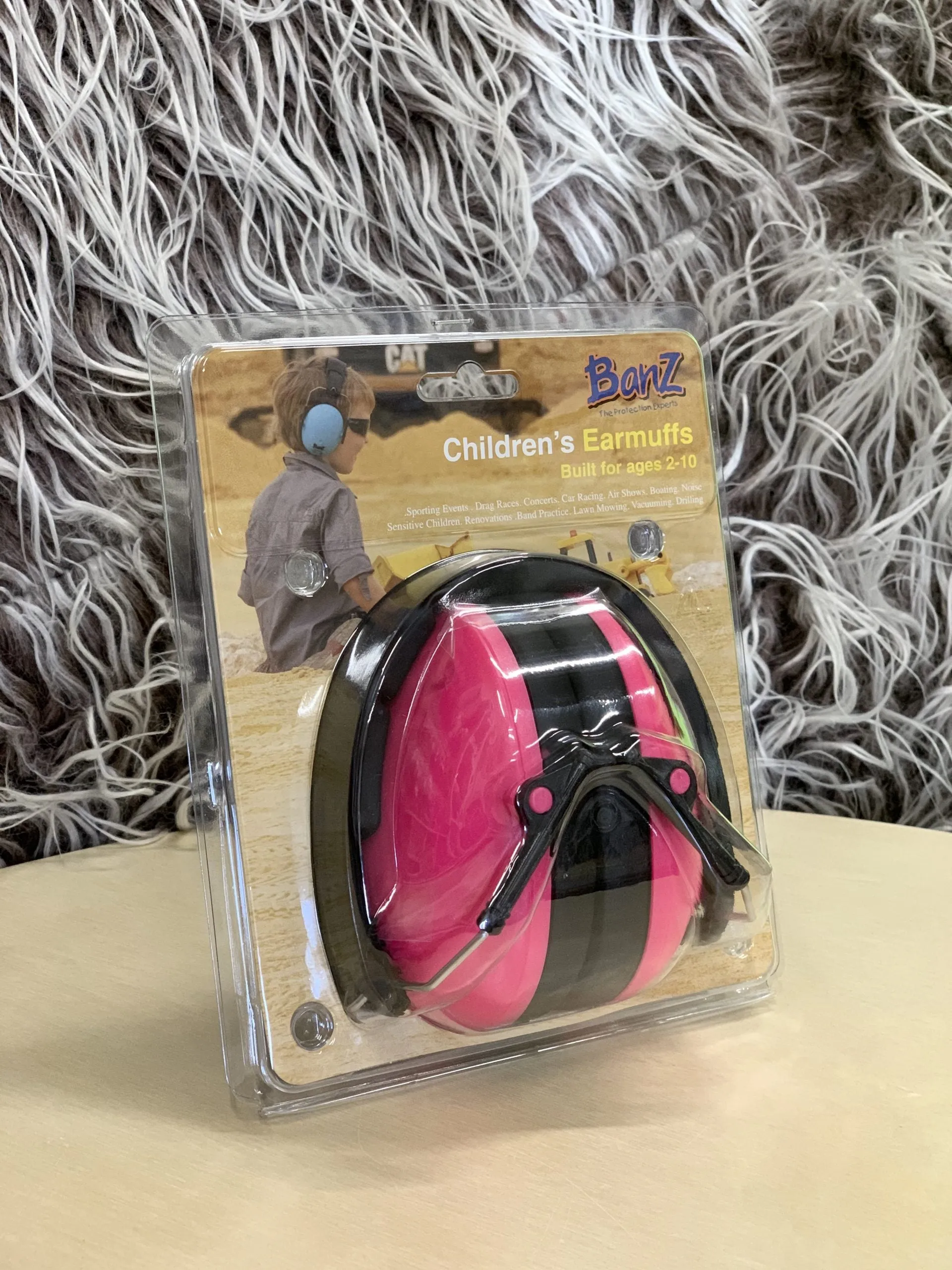 Banz Kids Earmuffs - Pink