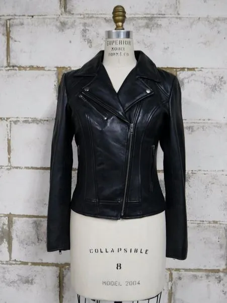 Betsy Womens Leather Jacket