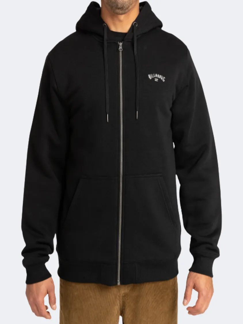 Billabong Arch Zip Up Men Lifestyle Jacket Black