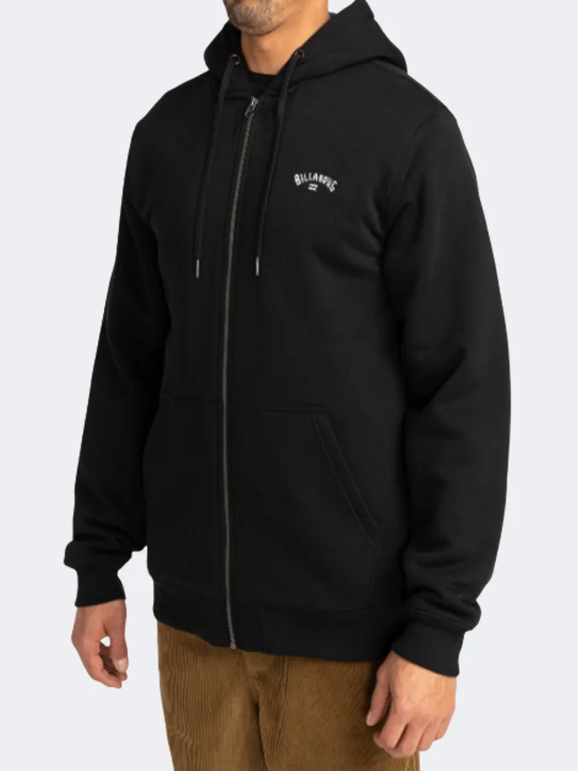 Billabong Arch Zip Up Men Lifestyle Jacket Black