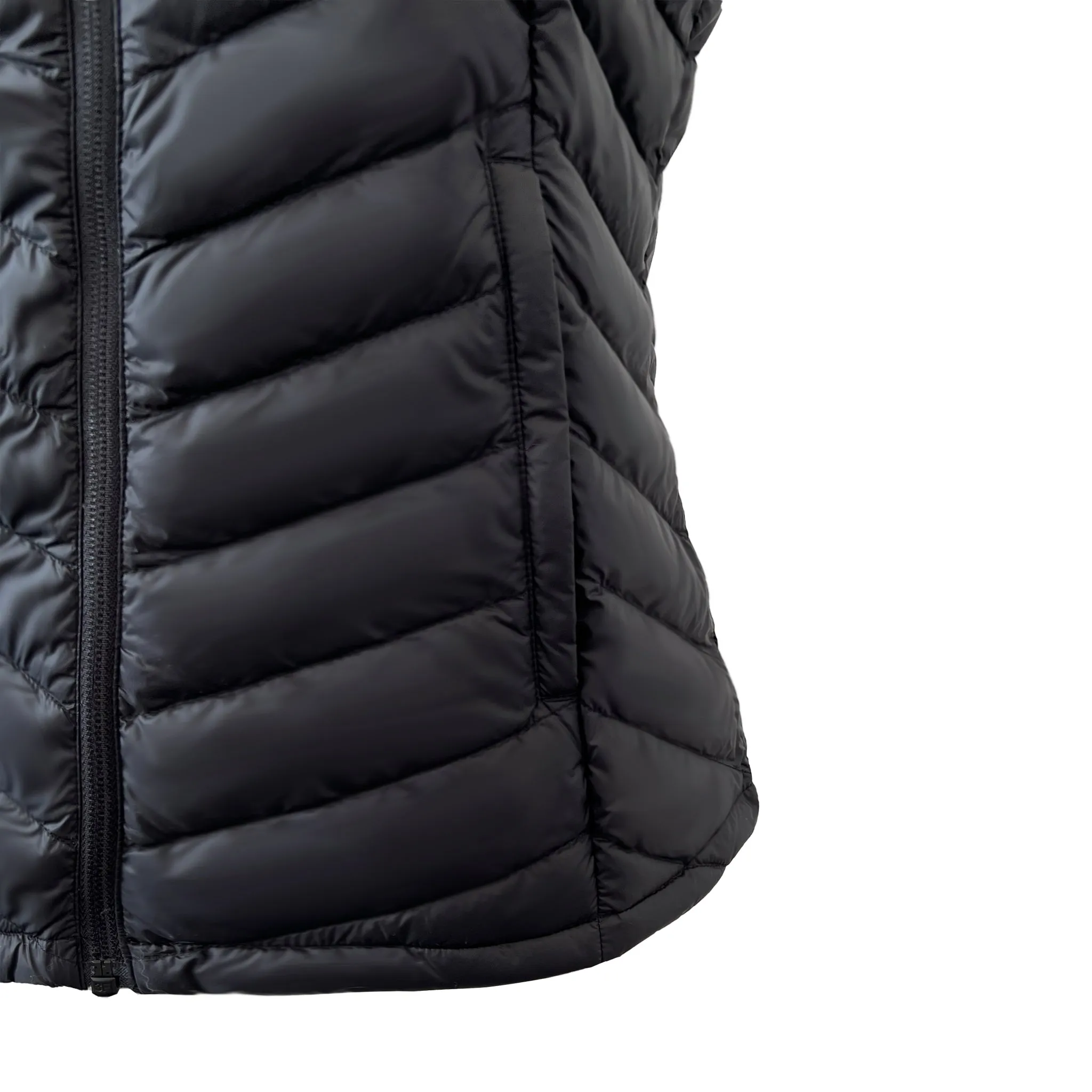 Black Duck Down Puffer Vest