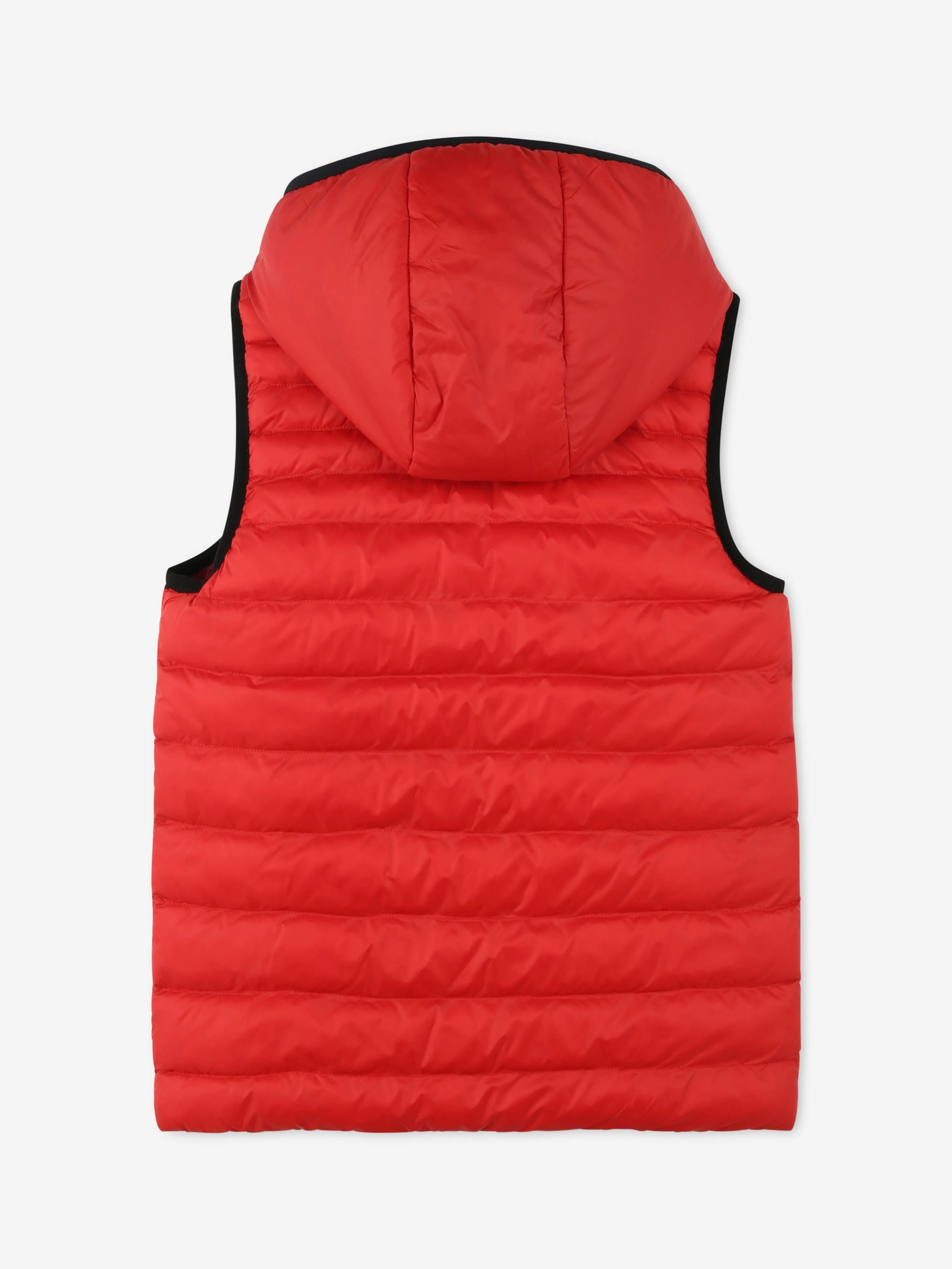 BOSS Boys Reversible Gilet in Red