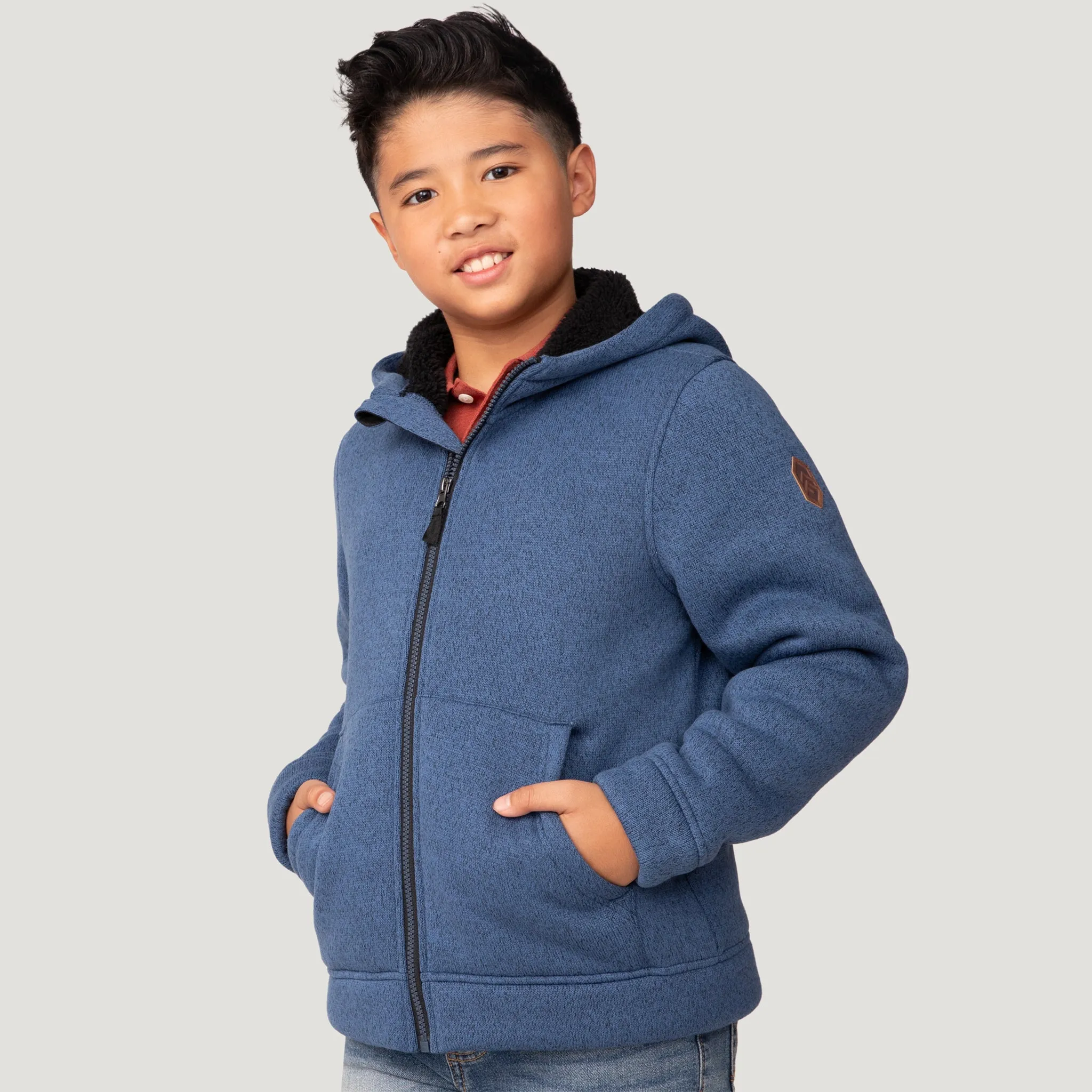 Boys' Mountain Fleece Hoodie Jacket