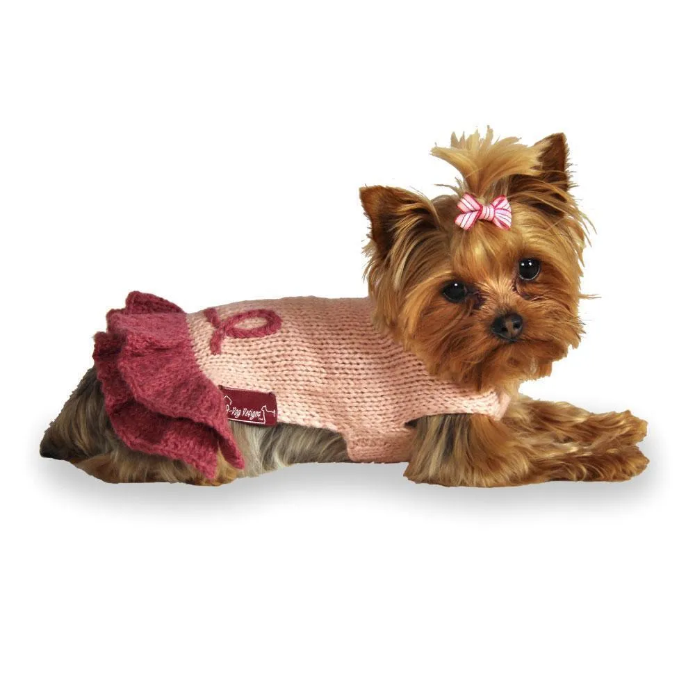 Breast Cancer Awareness Dog Sweater