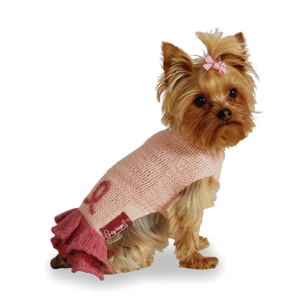 Breast Cancer Awareness Dog Sweater