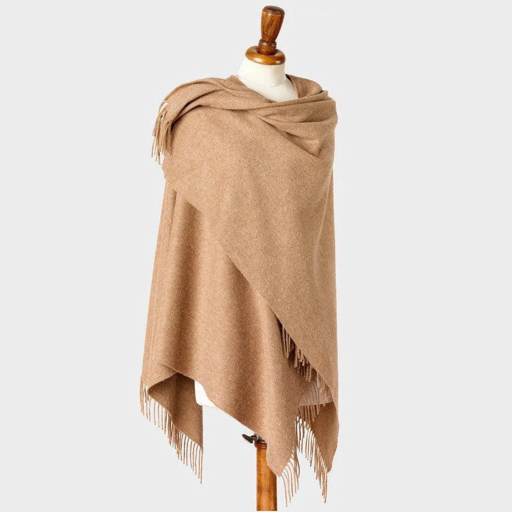 Camel Wearable Blanket Wrap