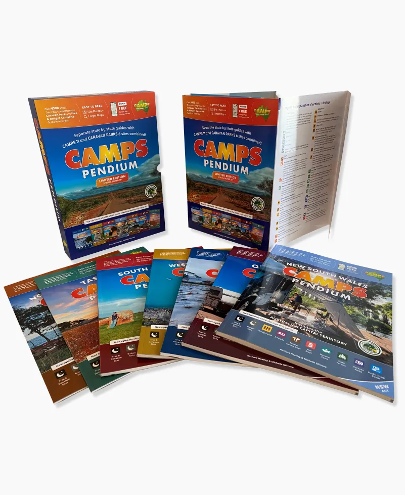 CAMPSPendium: Boxed Set of 7 State Guides