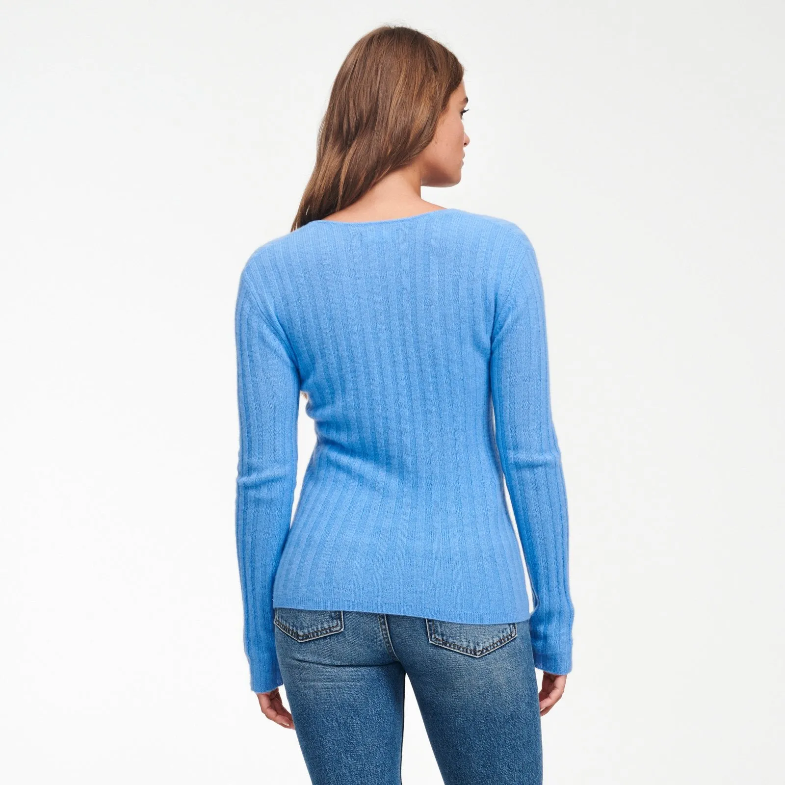 Cashmere Scoop Sweater