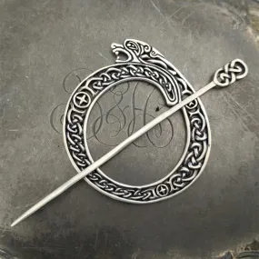 Celtic Lion Shawl Pin