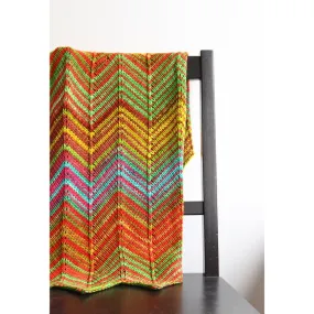 Chevron Baby Blanket Project