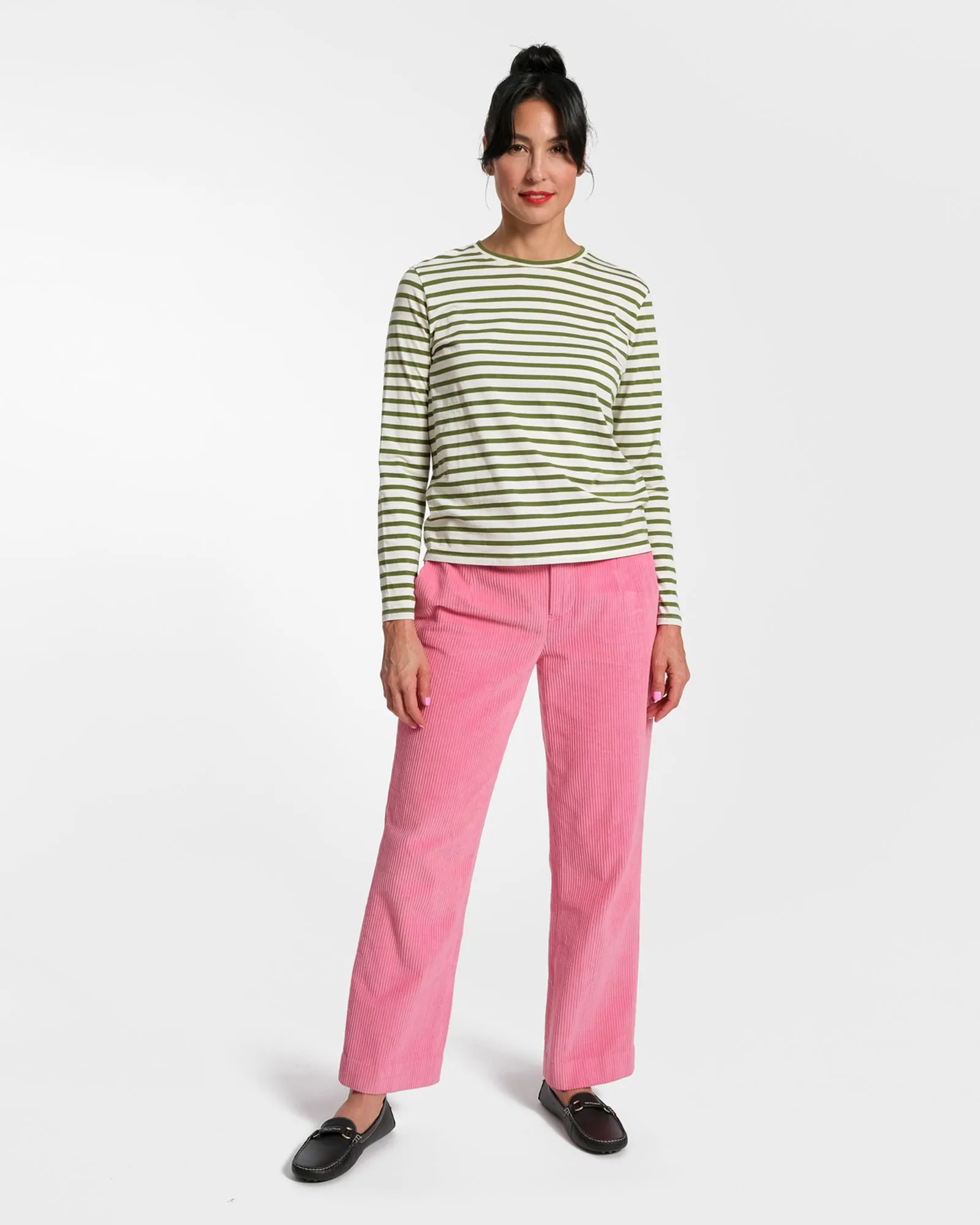 Chloe Corduroy Pant Pink