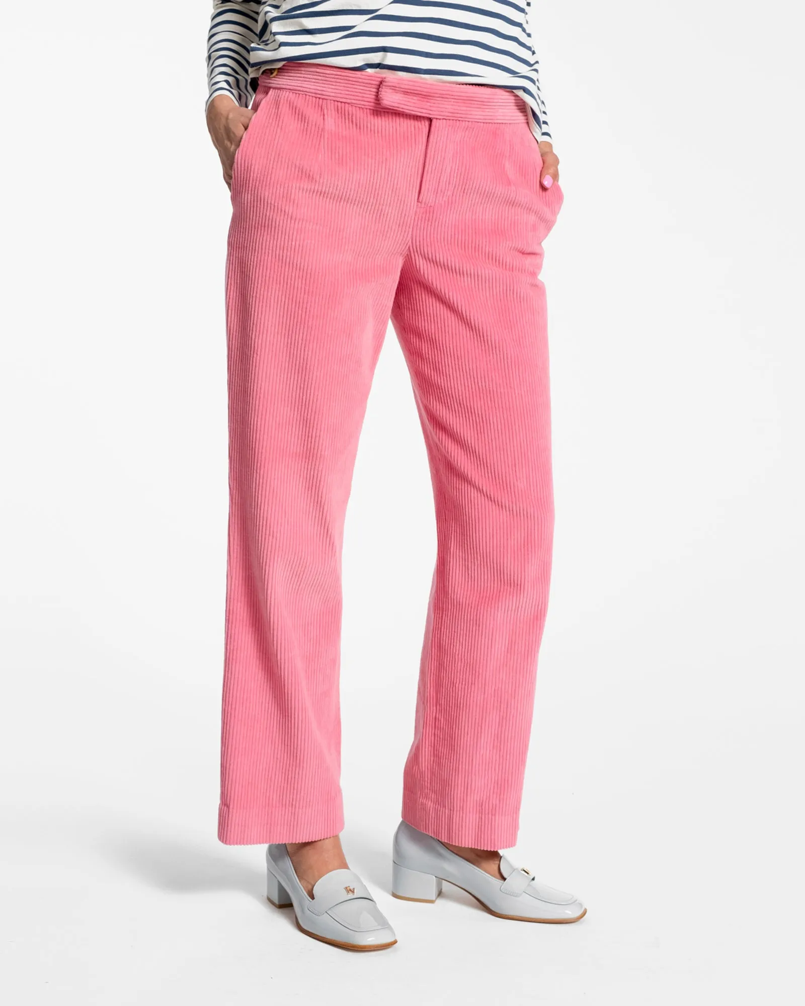 Chloe Corduroy Pant Pink