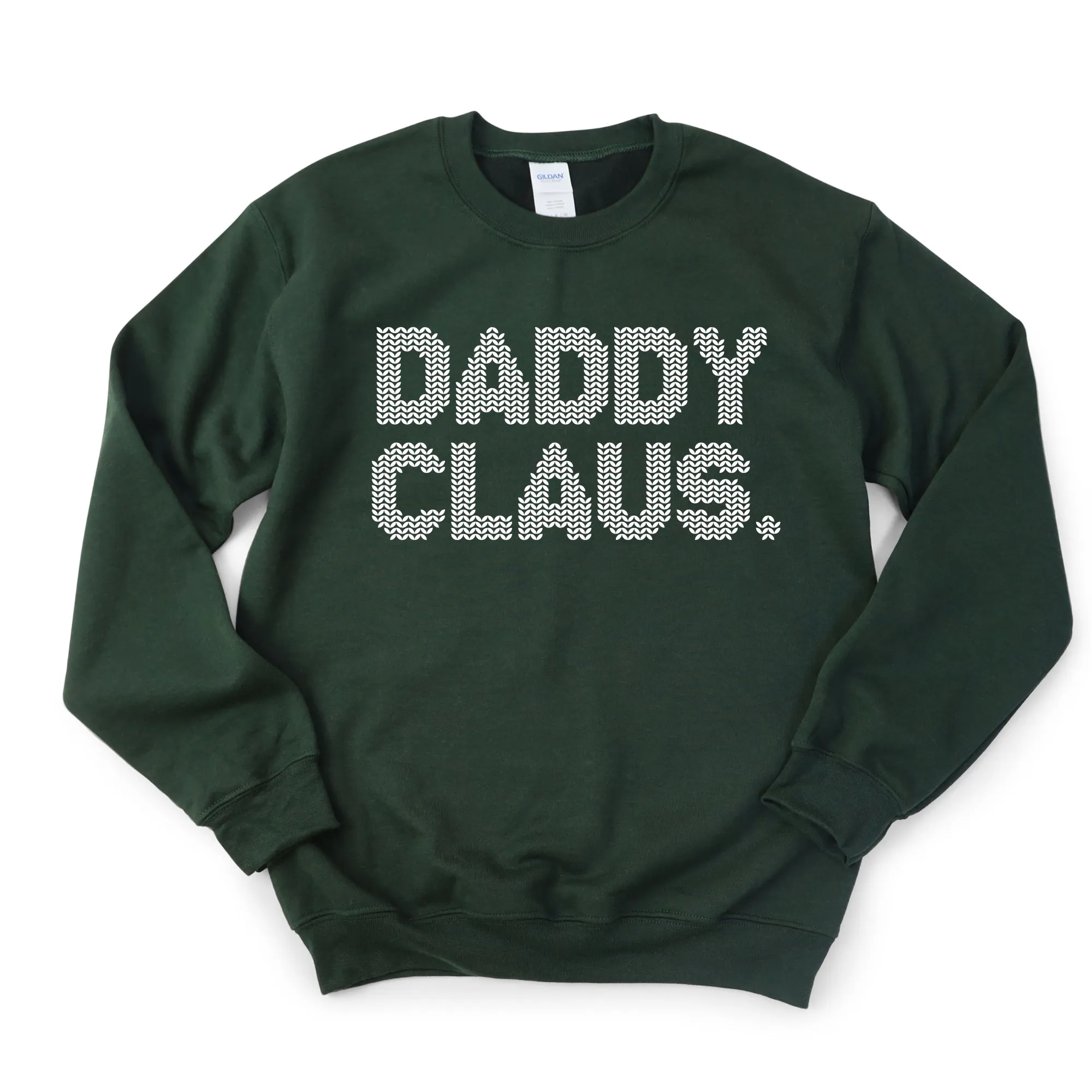 Christmas Mama Claus, Daddy Claus, and Spoiled Reindeer Family Sweatshirt set