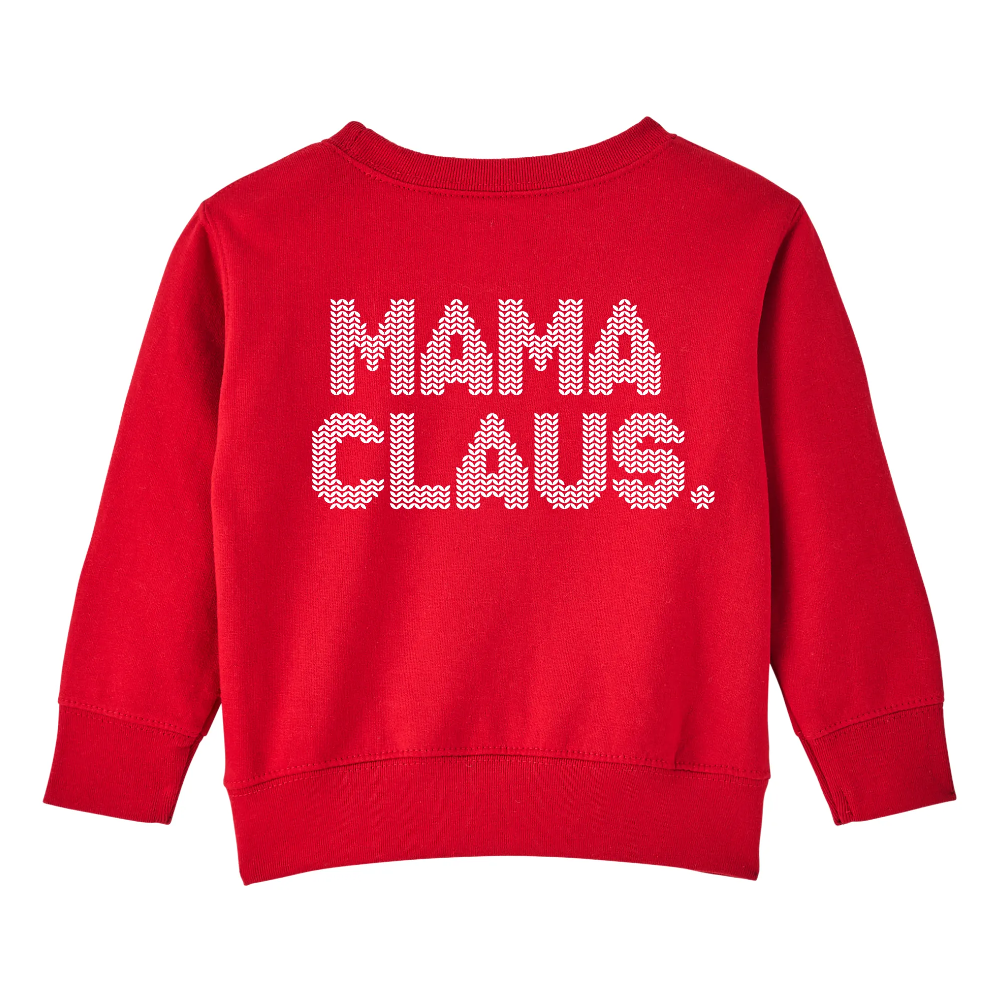 Christmas Mama Claus, Daddy Claus, and Spoiled Reindeer Family Sweatshirt set