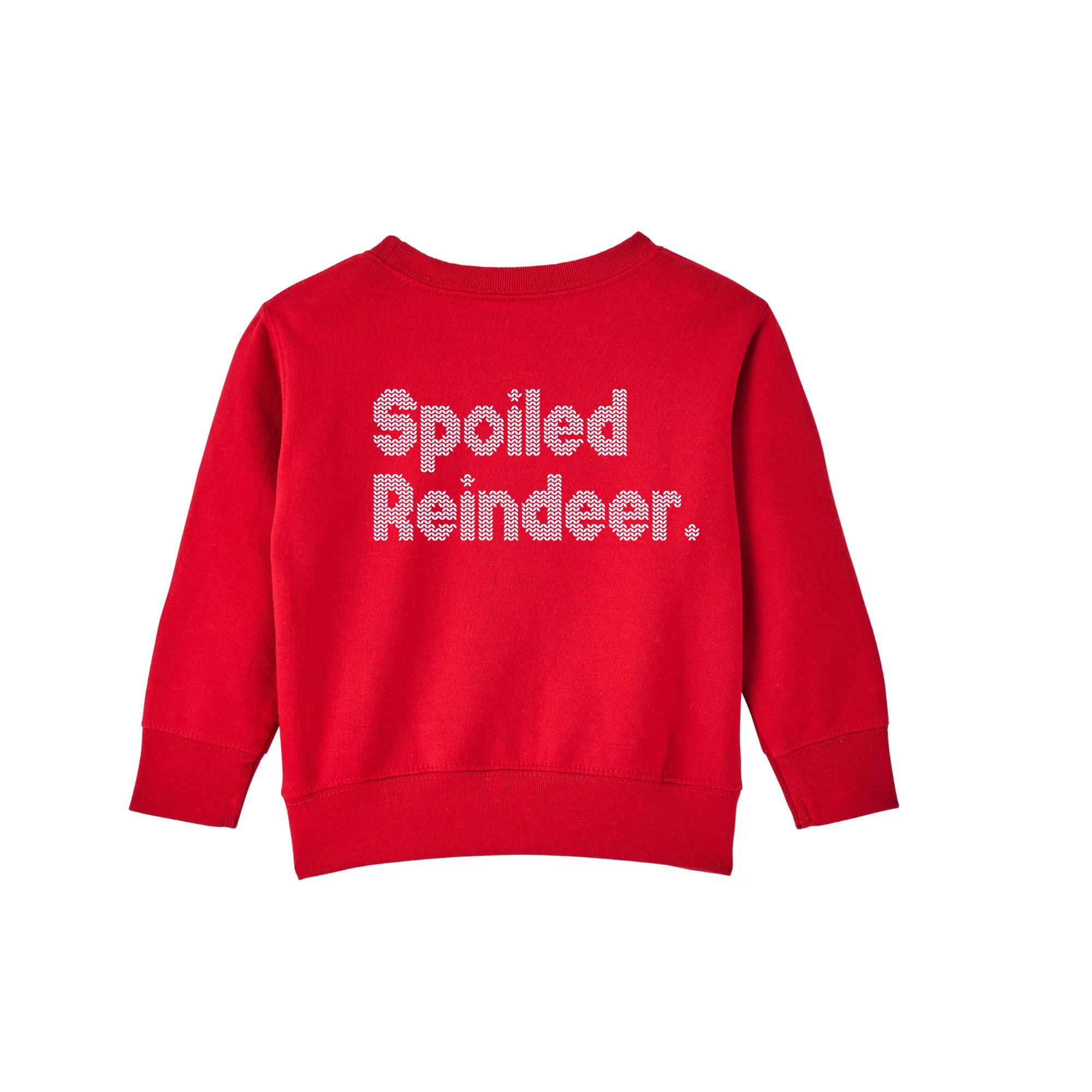 Christmas Mama Claus, Daddy Claus, and Spoiled Reindeer Family Sweatshirt set