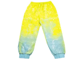 Clot Stars All Over Sweatpants in Yellow