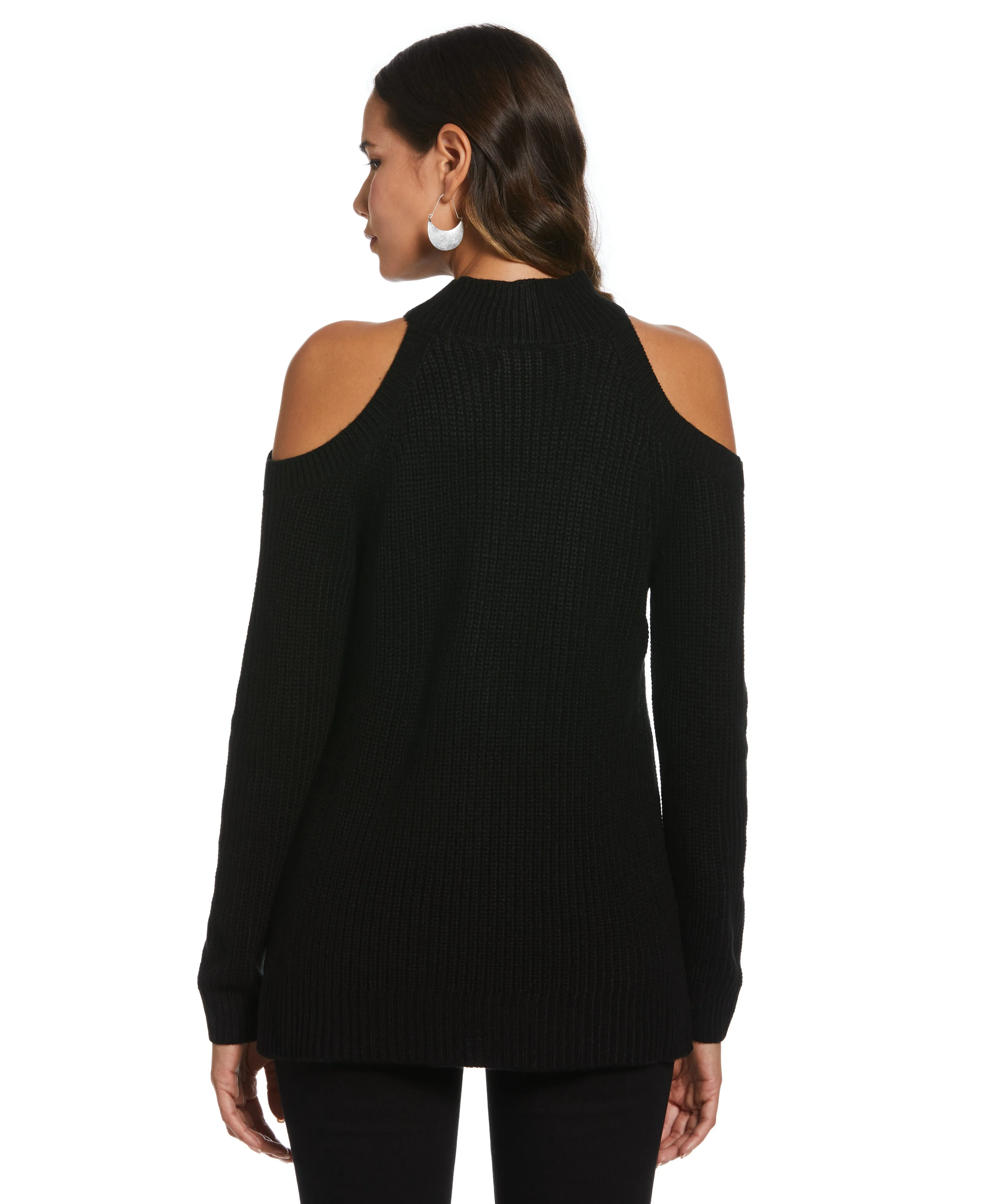 Cold Shoulder Sweater Tunic