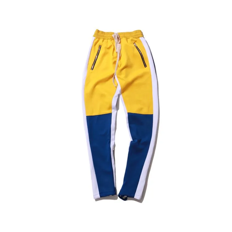 Color Block Patchwork Sweatpants