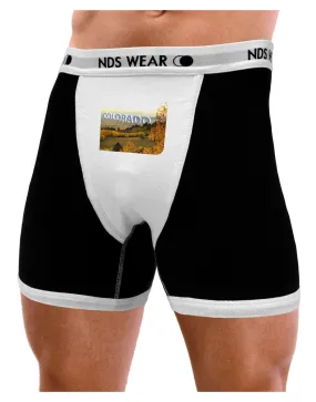 Colorado Postcard Gentle Sunrise Mens Boxer Brief Underwear by NDS Wear