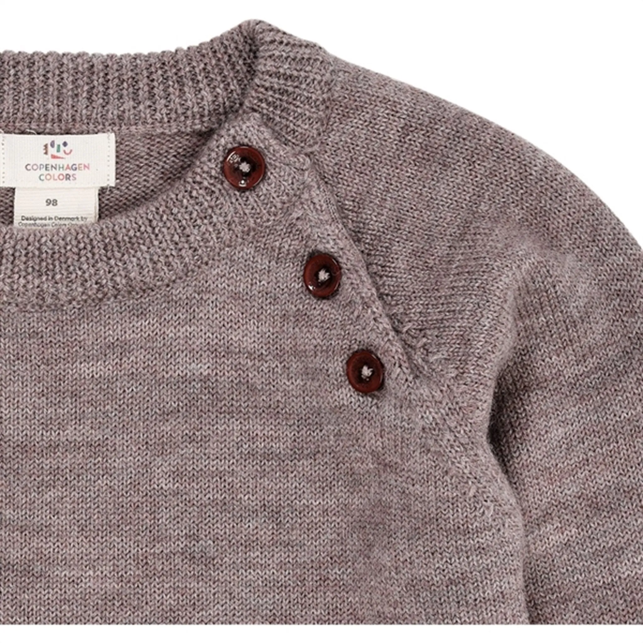 Copenhagen Colors Natural Melange Merino Classic Pullover