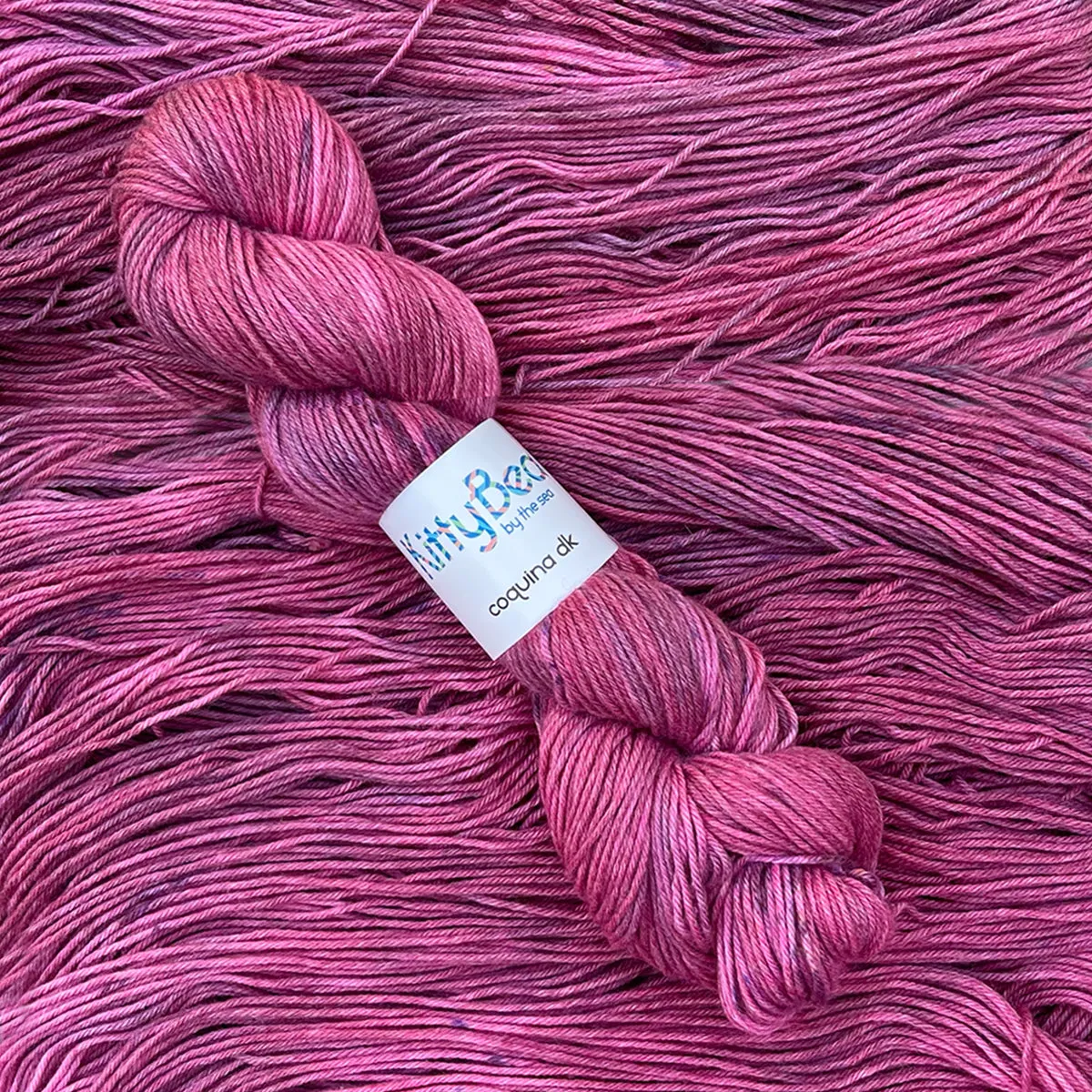 Coquina DK: Bettye's Beach Blanket Fade Kits | Superwash Merino Wool & Cotton Yarn | Hand-Dyed Skeins | KittyBea by the Sea