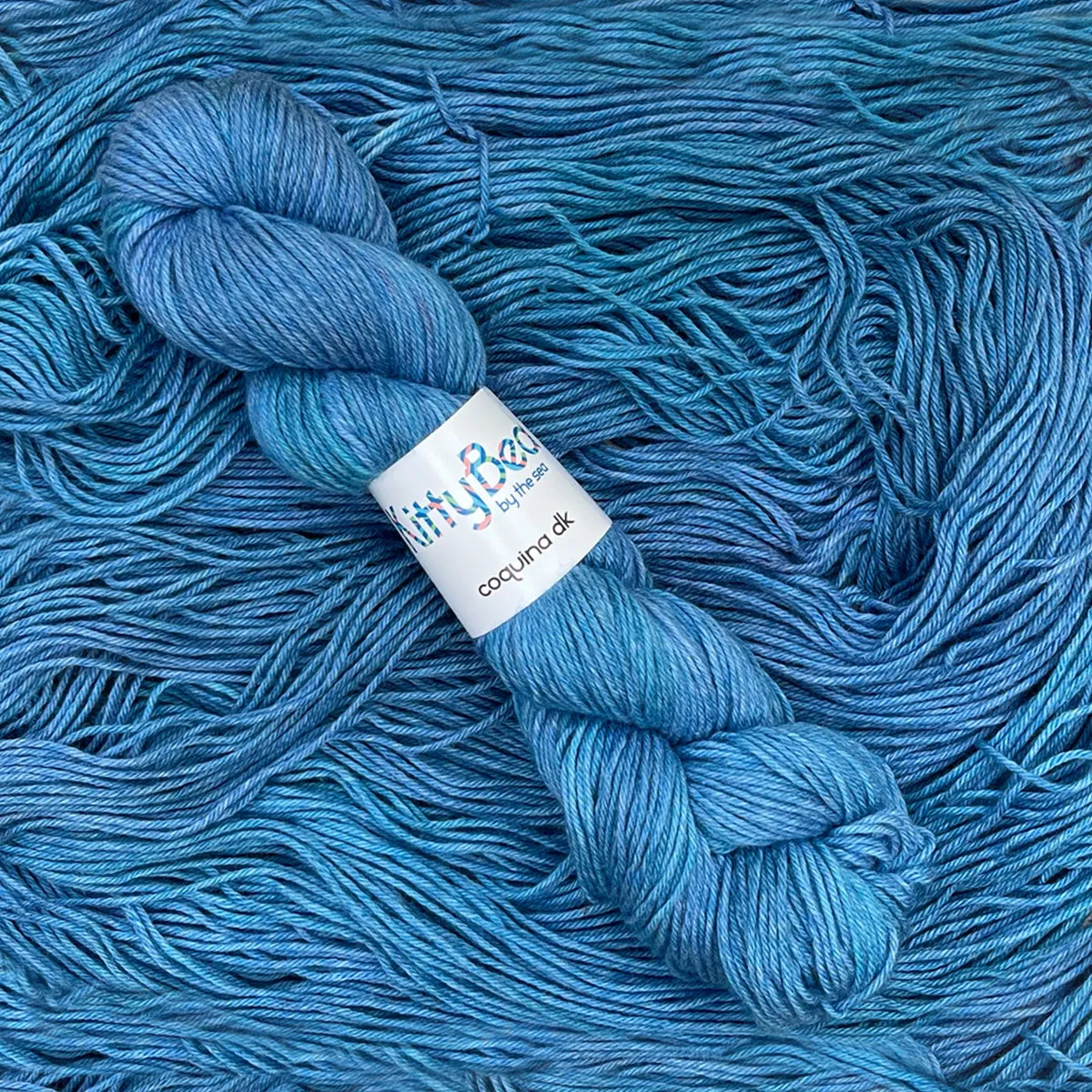 Coquina DK: Bettye's Beach Blanket Fade Kits | Superwash Merino Wool & Cotton Yarn | Hand-Dyed Skeins | KittyBea by the Sea