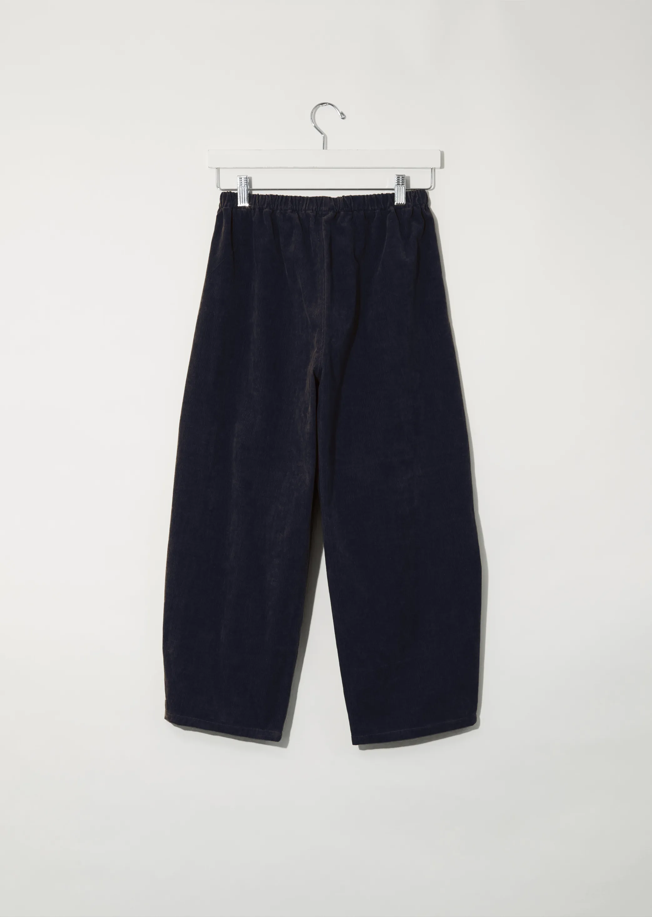 Cotton Pullon Trousers — Blue Black