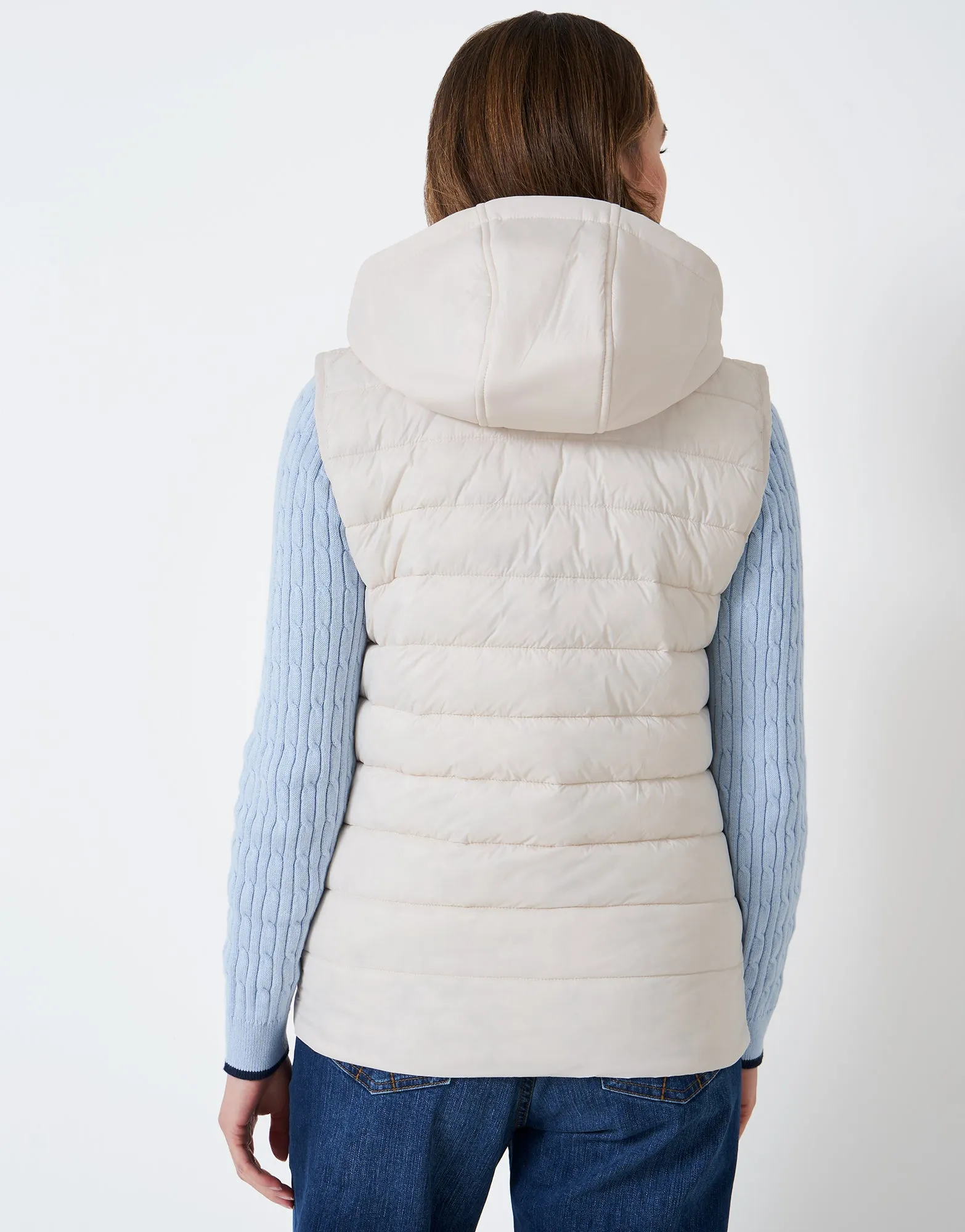 Crew Clothing Lightweight Boxy Gilet