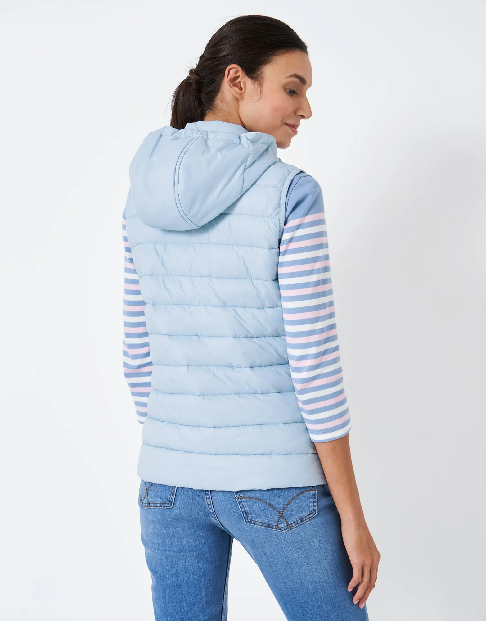 Crew Clothing Lightweight Boxy Gilet