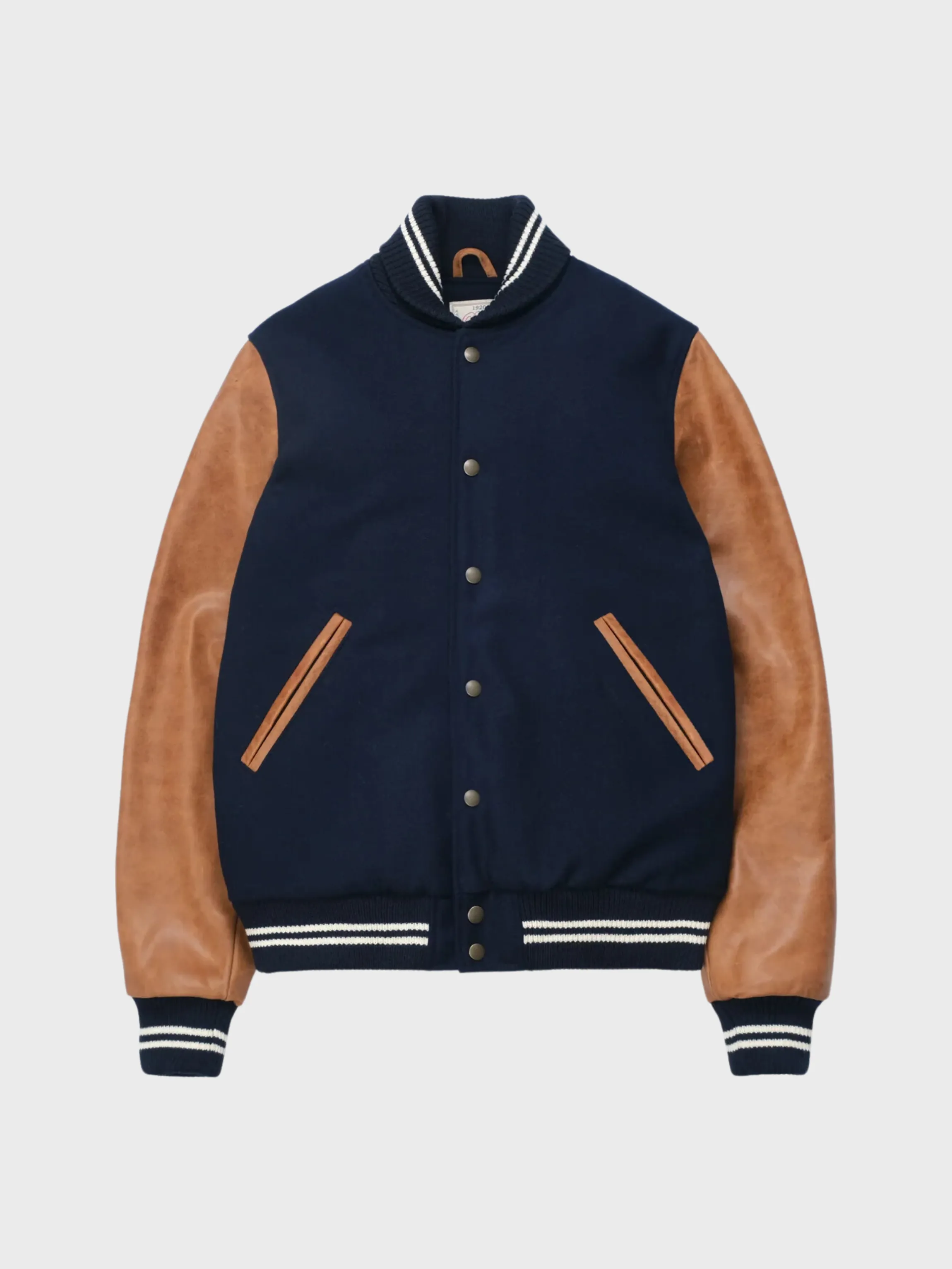 Dehen Varsity Jacket Dark Navy FW24