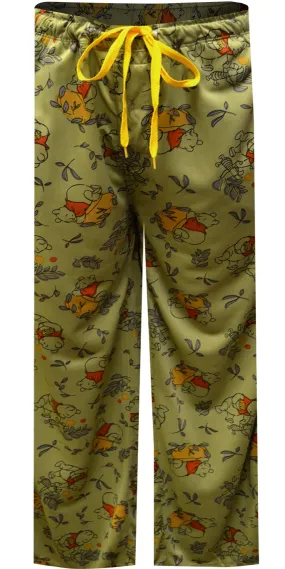 Disney's Pooh and Piglet Lightweight Performance Fabric Unisex Loungepant