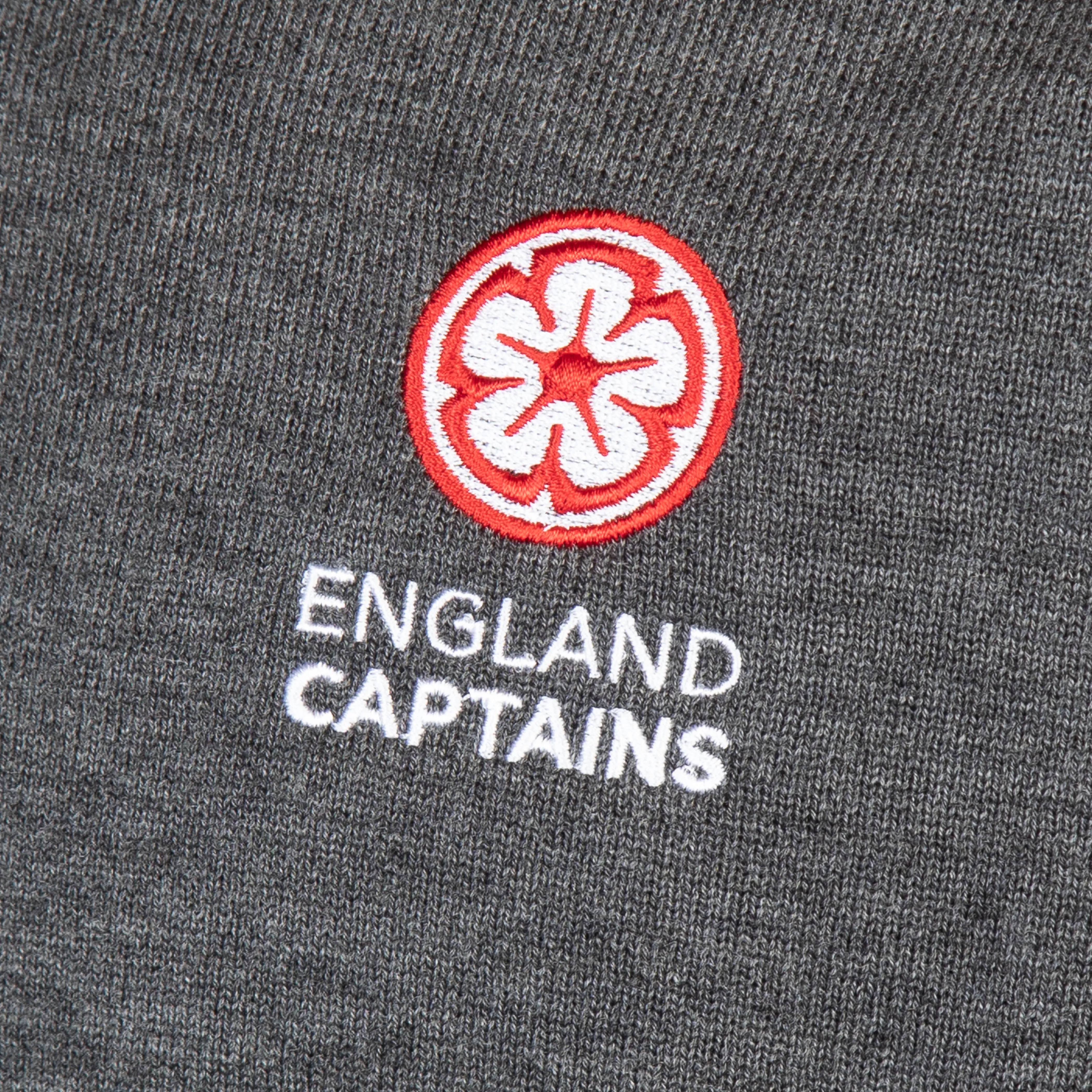 England Captains FJ Wool Blend V-Neck Pullover